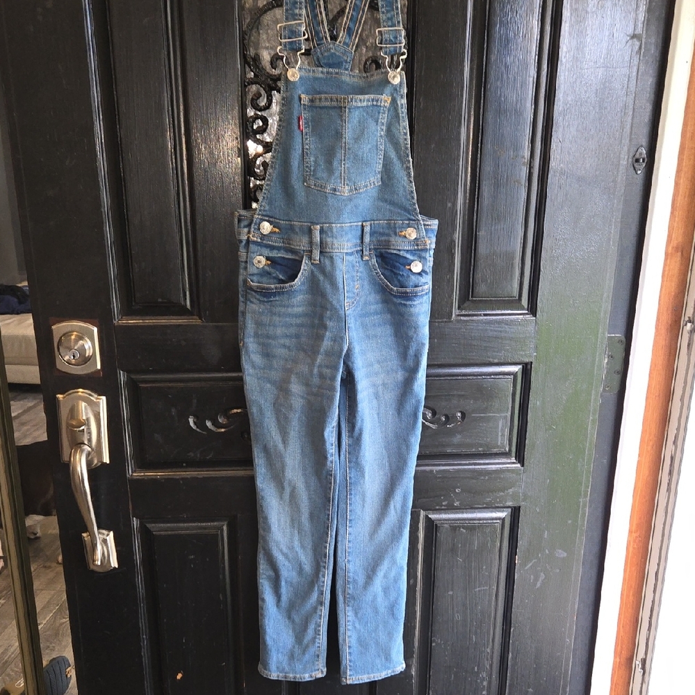 Levi's Kids Blue Denim Overalls